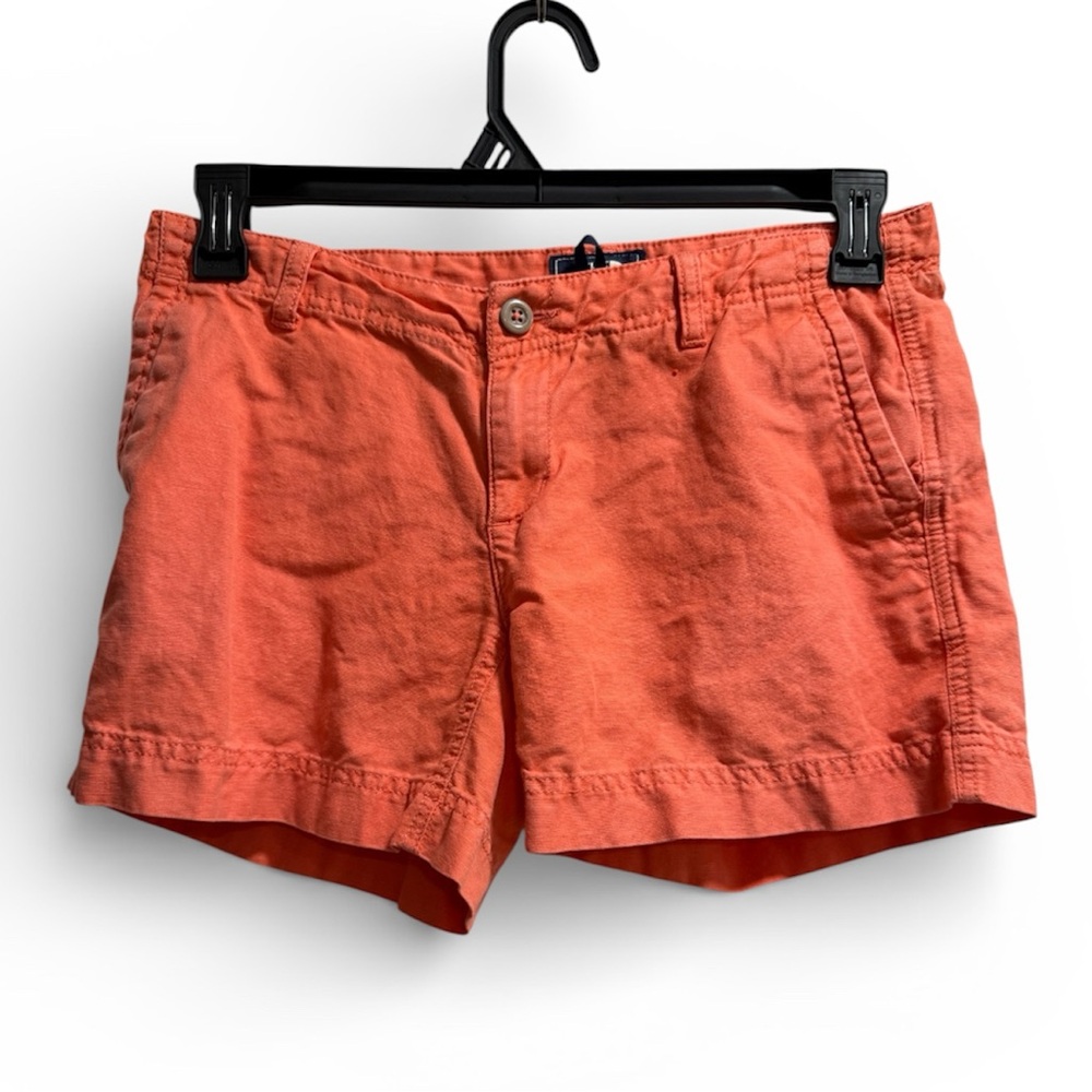 The North Face Cotton/ Linen Shorts,‎ size 4 Long, Orange